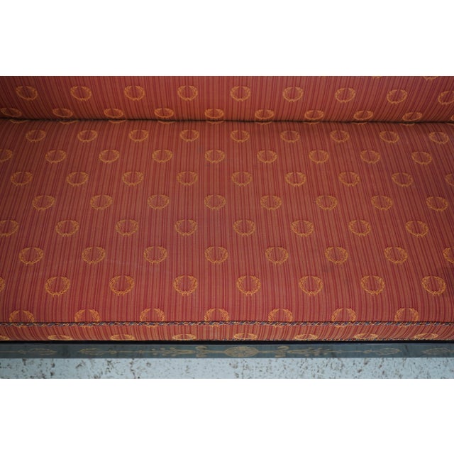 Textile Kindel Baltimore Neoclassical Empire Style Sofa For Sale - Image 7 of 12