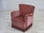 Danish Armchair in Pink Velour and Oak, 1960s For Sale - Image 16 of 18