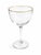 French Vintage Gold Rim Champagne Coupe Glasses – Possibly Haviland Limoges – Elegant French Style - Set of 8 For Sale - Image 3 of 3