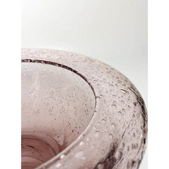 1970s Biot Bubble Glass Salad Bowl or Catchall, France, 1970s For Sale - Image 5 of 11