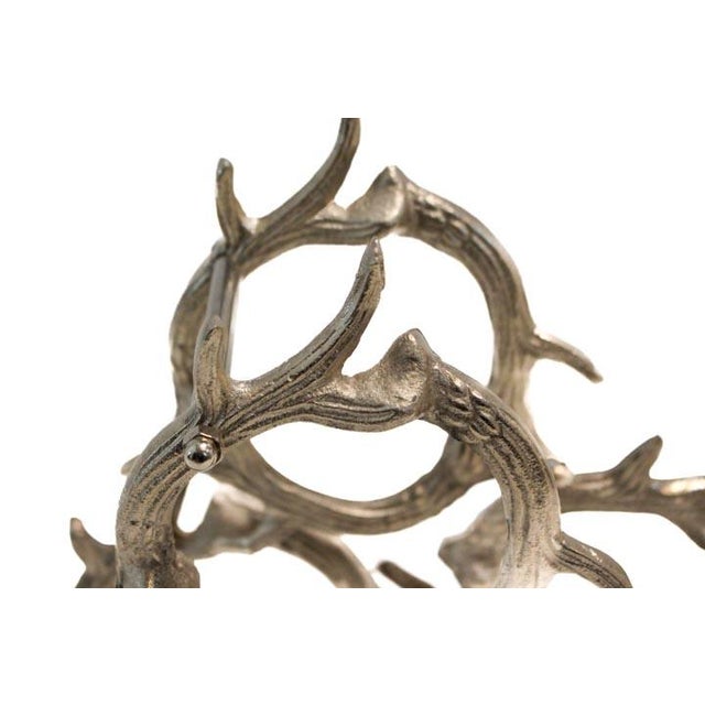 1990s Antler Wine Holder For Sale - Image 5 of 10