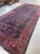 Semi-Kelleh Garrus Design in Berry, Plum & Indigo Rug 7.9 x 16.3 For Sale - Image 4 of 13