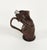 Mid-Century Modern Mid-Century Liqueur Bottle in Brown Leather and Glass, Italy, 1960s For Sale - Image 3 of 14