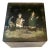 Late 19th Century Russian Papier Mâché Tea Box For Sale
