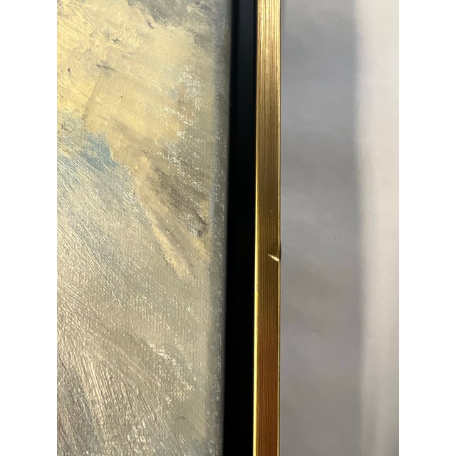 Tan Horseshoe Crab, Original Painting by Julia Lawing, Framed For Sale - Image 8 of 9