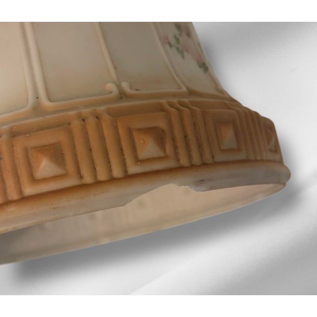 Metal 1930s Bold Floor Lamp With Five Onyx Pieces For Sale - Image 7 of 7