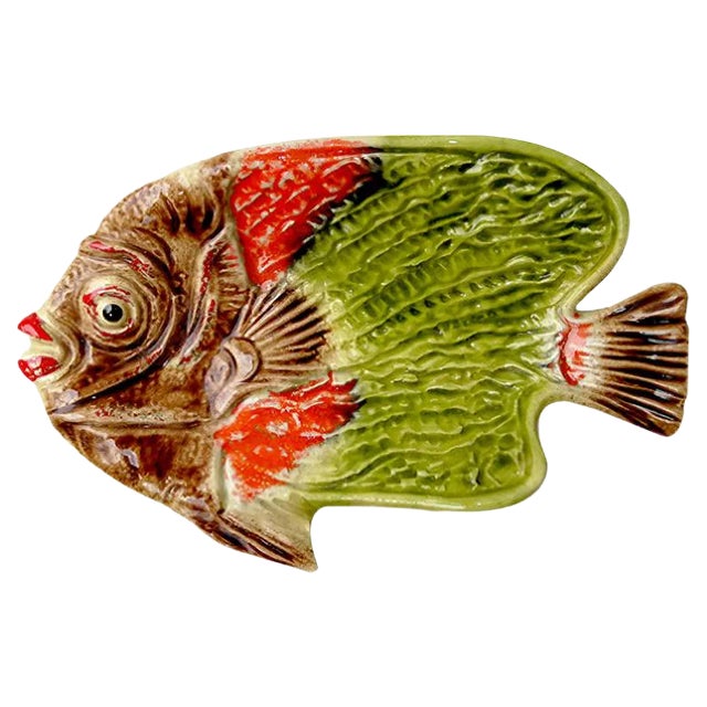 Vintage Ceramic Fish Centerpiece from ARS, 1960s For Sale