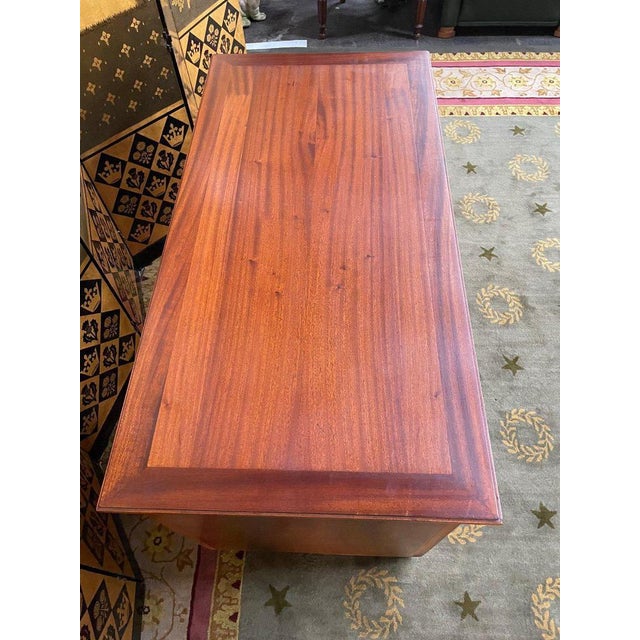 Art Deco Mahogany Desk For Sale - Image 3 of 13