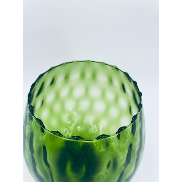 Chalice, Artistic Vase Empoli Italian, 1965 For Sale - Image 4 of 8