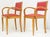 Vintage French Bridge Armchairs, 1950s, Set of 2 For Sale - Image 4 of 11