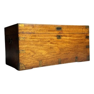 Campaign Chest, 19th Century For Sale