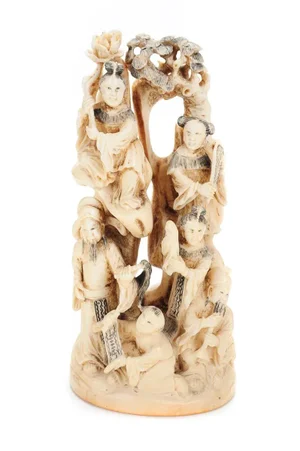 Chinese 19th Century Antique Figural 9" Sculpture