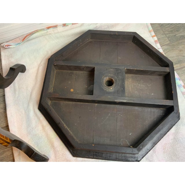Wood 19th Century Italian Gueridon Marquetry Octagon Table For Sale - Image 7 of 12