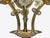 Itsu, Finnish Modern, Snowflake Chandelier, Brass, Glass, Finland, 1950s For Sale - Image 11 of 15