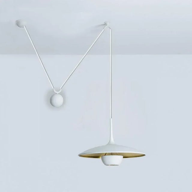 Onos Fixture with Side Counter Weights attributed to Florian Schulz, 1980s For Sale - Image 3 of 8