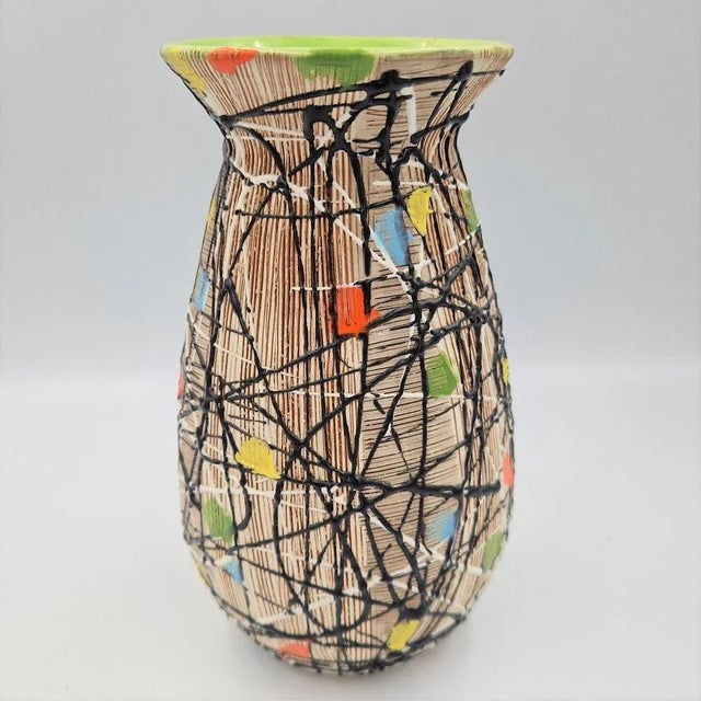 Mid-Century Italian Vase from Fratelli Fanciullacci, 1950s For Sale - Image 4 of 7
