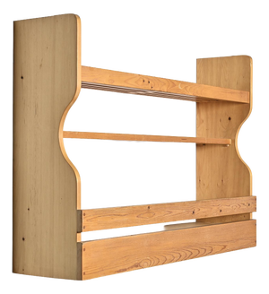 Pine Wall Shelf attributed to Charlotte Perriand for Les Arcs, 1800