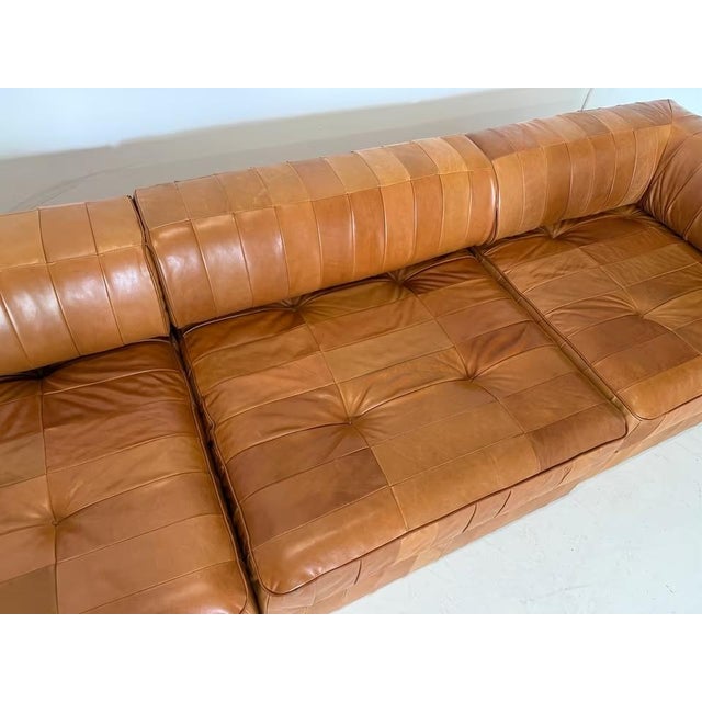 DS-88 Modular Sofa in Patchwork Leather from de Sede, Set of 5 For Sale - Image 11 of 16