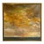 Elizabeth Berry Large Oil Painting of Orange and Yellow Storm Clouds at Sunset For Sale