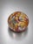 Mid-Century Modern Vintage Isle of Wight Studio Glass Golden Peacock Art Glass Paperweight With Gold & Silver Leaf, England For Sale - Image 3 of 6