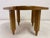 Tan French Oak Coffee Table with Tiled Top attributed to Guillerme et Chambron for Votre Maison, 1970s For Sale - Image 8 of 11