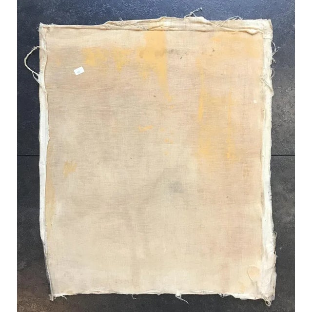 Isaac Charles Goetz, Arbres Nus, 1940, Oil on Canvas For Sale - Image 6 of 7