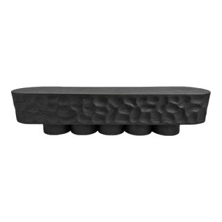 Black Katanga Dimple Bench For Sale