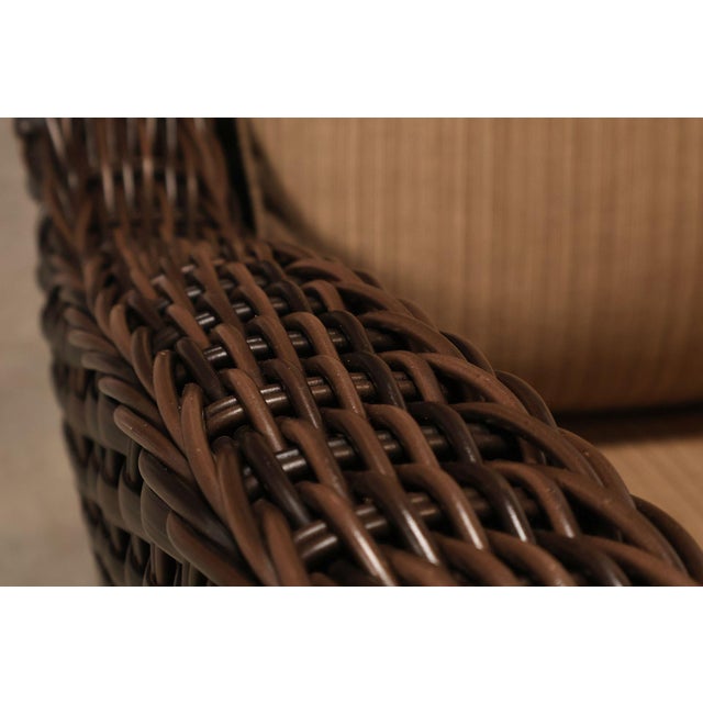 Northcape Pair of 'Richmond' Outdoor Wicker Patio Armchairs For Sale - Image 15 of 18
