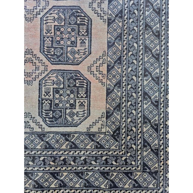 Vintage Afghan Ersari Rug, 1920s For Sale - Image 9 of 10