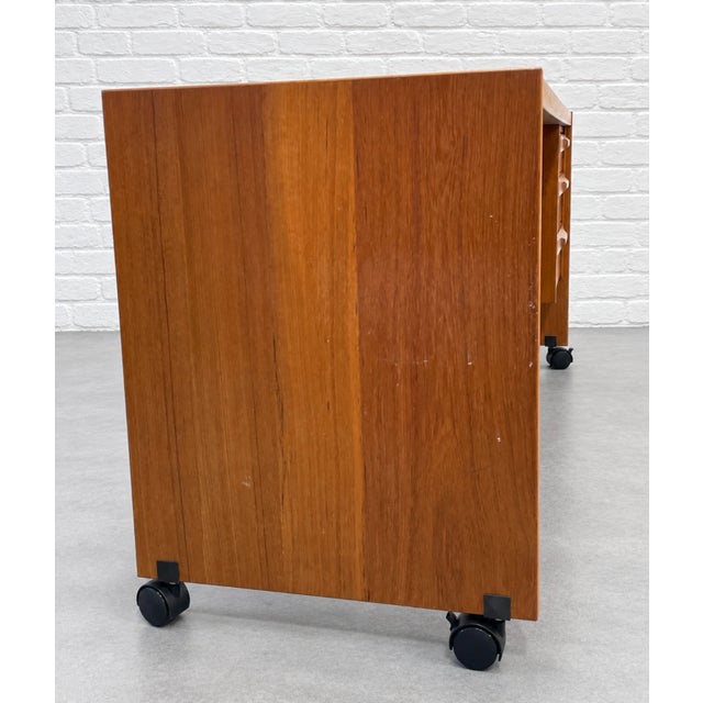 Mid Century Modern Danish Teak Desk by Denka, C. 1960’s For Sale - Image 14 of 14