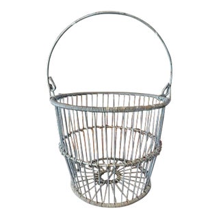 1920s Wire Egg Basket For Sale