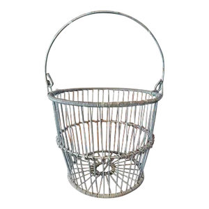 1920s Wire Egg Basket