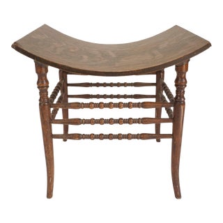 Early 20th C. Bentwood Stool For Sale