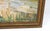 This signed oil on canvas depicts a tranquil marshland beneath an expansive, dramatically painted sky. Thick, expressive...