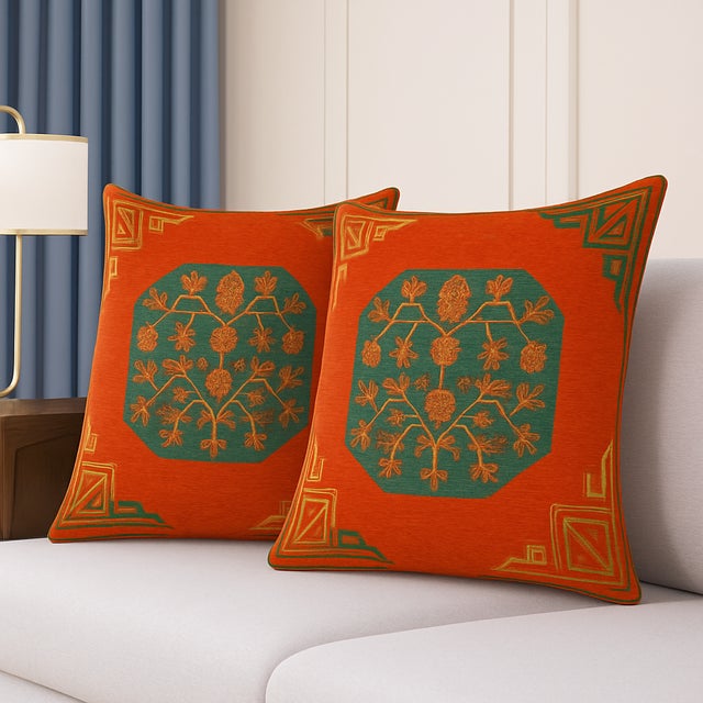 Persian Persian-Inspired Luxurious Accent Cushions For Sale - Image 3 of 3