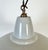 Industrial Industrial Grey Enamel Pendant Lamp from Thorlux, 1960s For Sale - Image 3 of 18