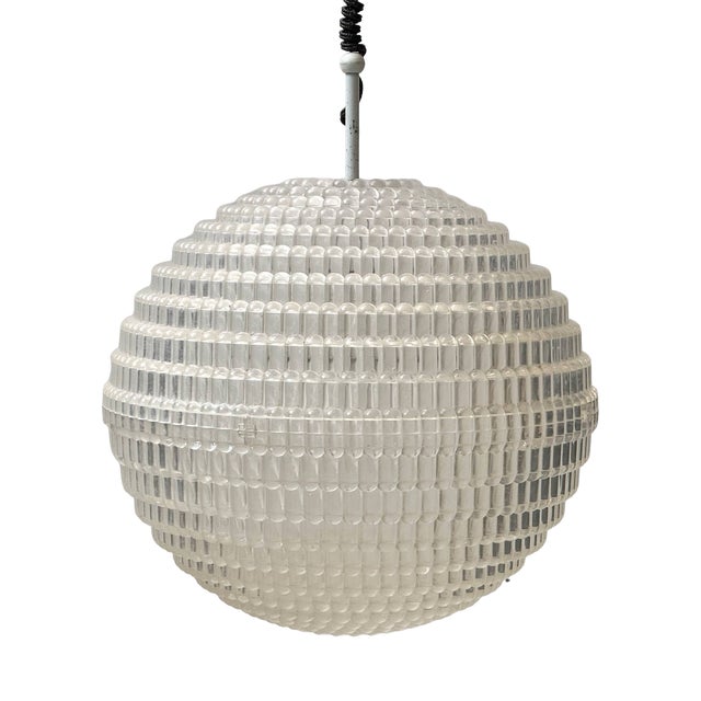 Bubble Relief Pendant Lamp, 1970s For Sale