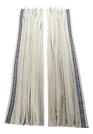 4 Custom Drapery Panels (2 Left and 2 Right)