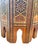 1980s Vintage Moroccan Indian Style Inlay Accent Side or End Table For Sale - Image 5 of 9