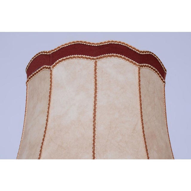 Art Deco Floor Lamp in Oak, 1920s For Sale - Image 10 of 15