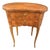 Inlaid Kidney Bedside Table, 1940s For Sale