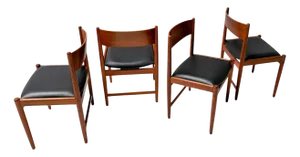 Mid-Century Modern Dining Room Chairs by Kurt Østervig for Sibast, 1960s, Set of 4
