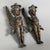Antique Bronze Frieze Hanging Sculptures of Winged Figures, Early 20th Century, Set of 2 For Sale - Image 11 of 11