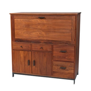 Solid and Smart Office Armoire from Room & Board For Sale