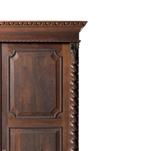 Wardrobe in Wood, 19th Century For Sale - Image 4 of 6