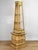 Hollywood Regency Vintage Hollywood Regency Obelisk Pyramid Etagere Cabinet Stand For Sale - Image 3 of 15