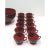Vintage Ruby Glass Punch Bowl Set - 25 Pieces For Sale - Image 4 of 5