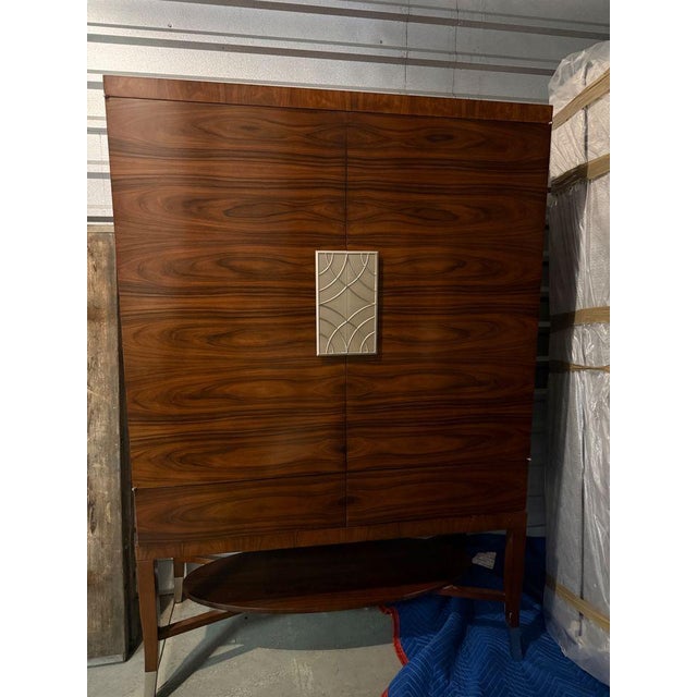 Decca Home Bolier Rosewood Armoire For Sale - Image 13 of 17