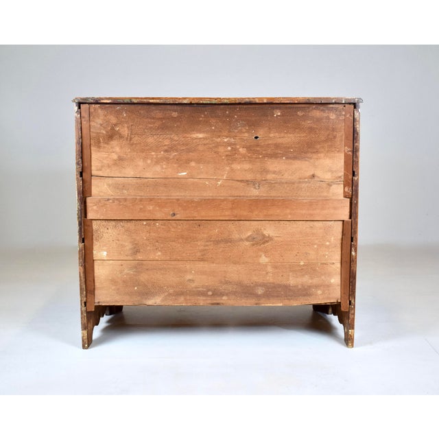 Amber Antique Pine Chest of Drawers, Late 19th C. For Sale - Image 8 of 13