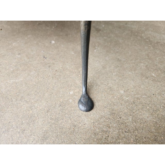 2020s Charleston Forge Handmade Iron & Maple Corner Curio For Sale - Image 5 of 10